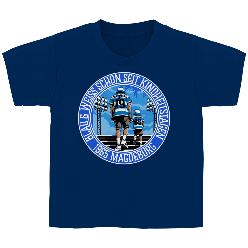 Kinder Basic T-Shirt Kindheit3