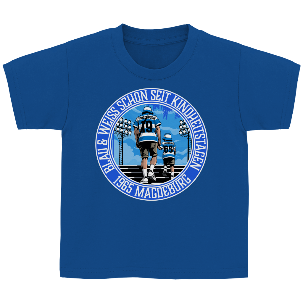 Kinder Basic T-Shirt Kindheit3