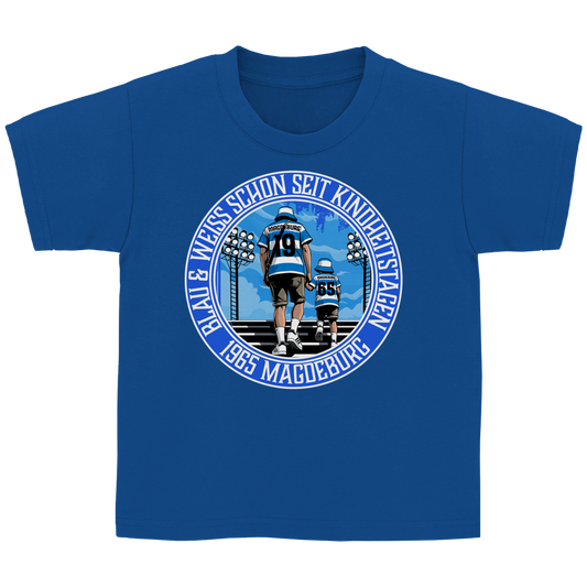 Kinder Basic T-Shirt Kindheit3