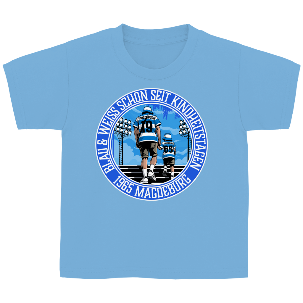 Kinder Basic T-Shirt Kindheit3