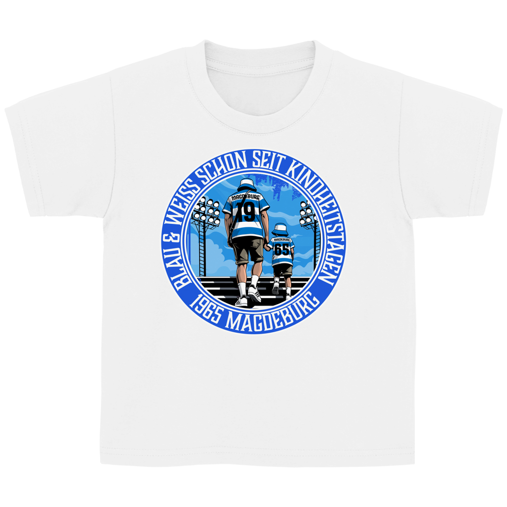 Kinder Basic T-Shirt Kindheit3