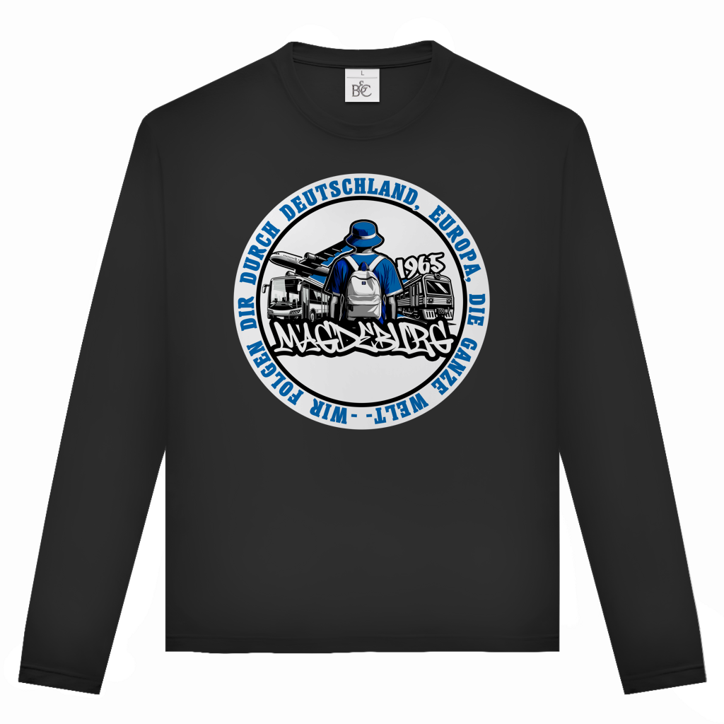 Unisex Langarmshirt awayteamrand