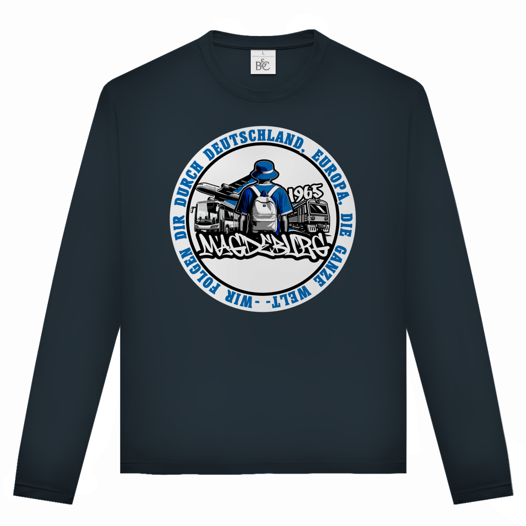 Unisex Langarmshirt awayteamrand