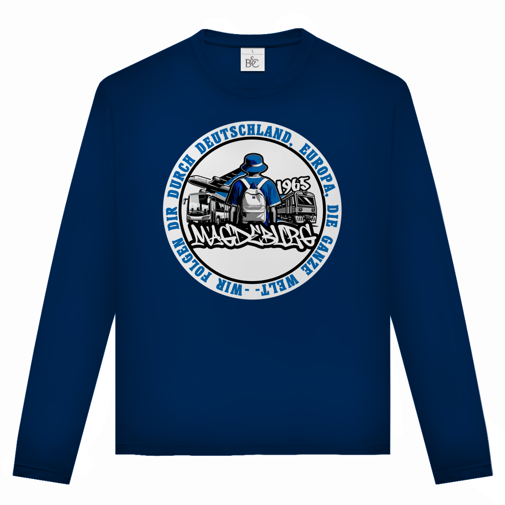 Unisex Langarmshirt awayteamrand