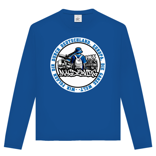 Unisex Langarmshirt awayteamrand