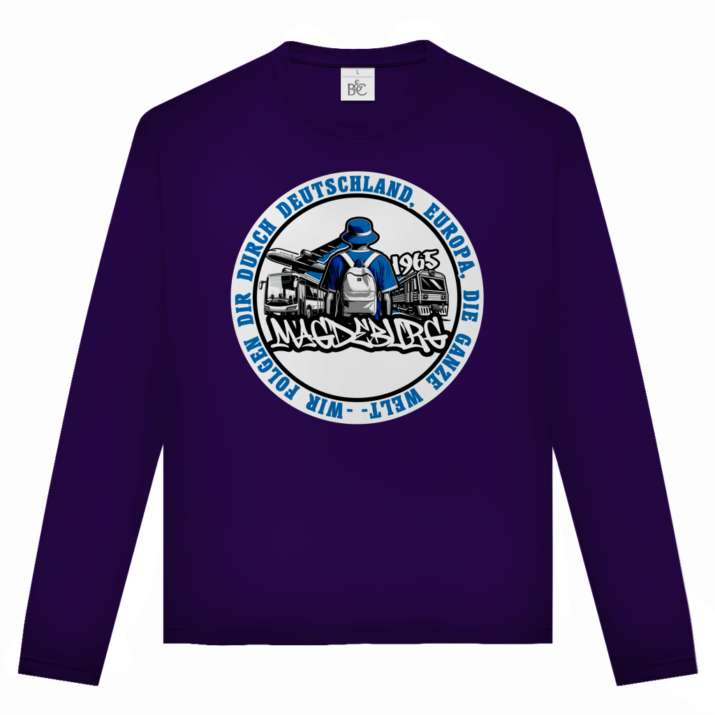 Unisex Langarmshirt awayteamrand