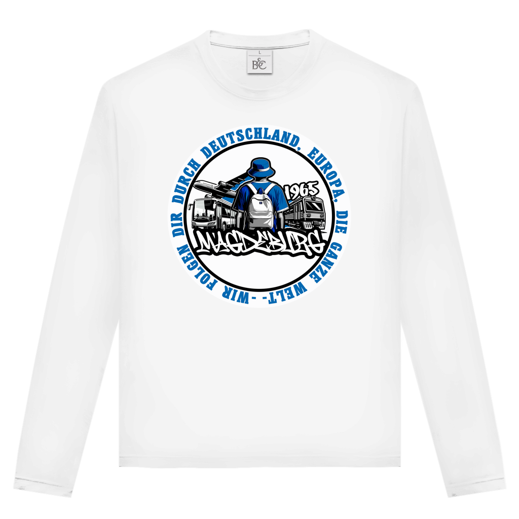 Unisex Langarmshirt awayteamrand