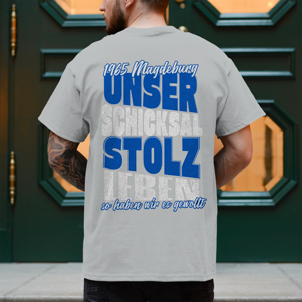 T-Shirt Stolz - Rückendruck
