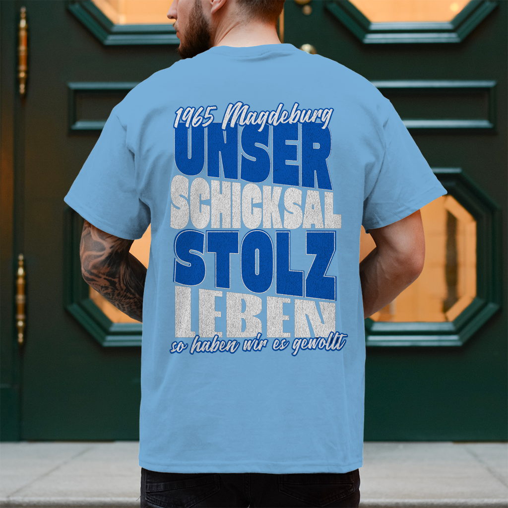 T-Shirt Stolz - Rückendruck