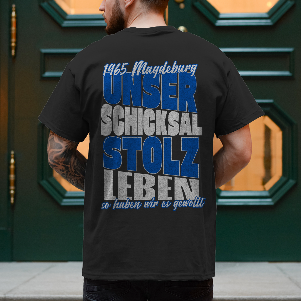 T-Shirt Stolz - Rückendruck