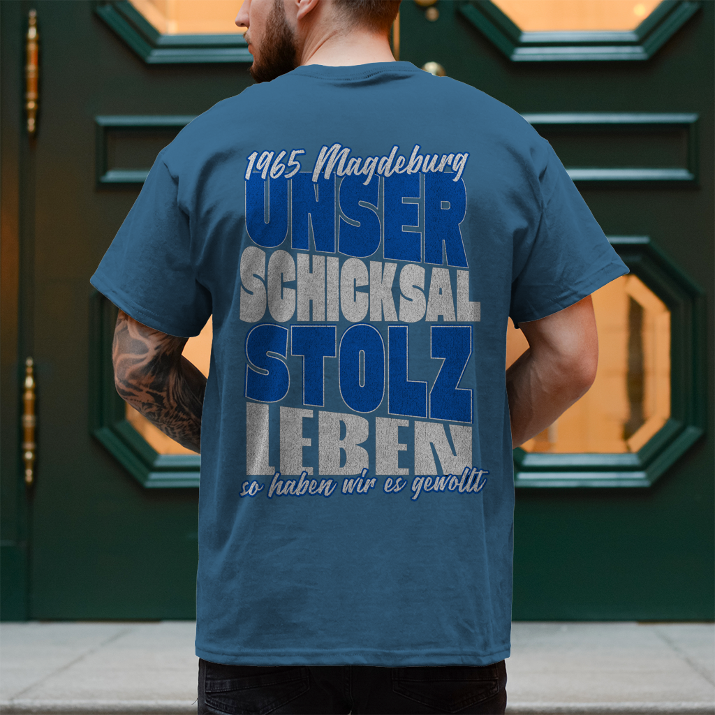 T-Shirt Stolz - Rückendruck
