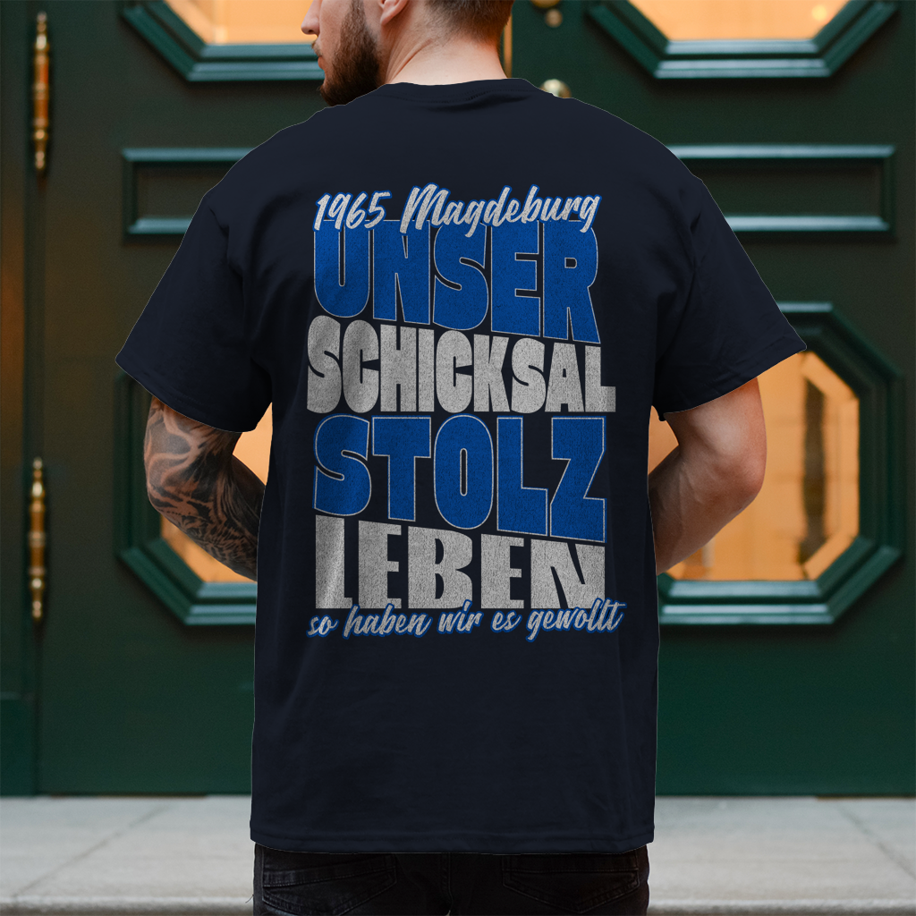 T-Shirt Stolz - Rückendruck