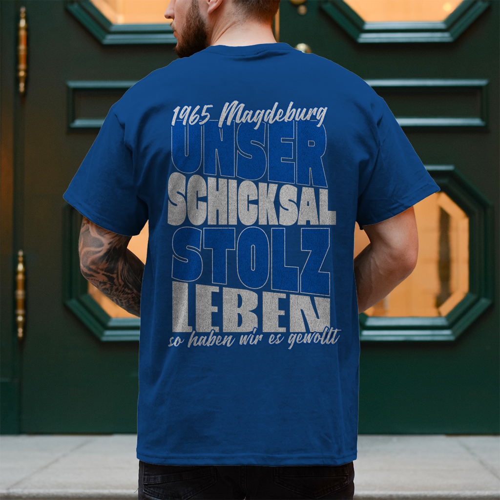 T-Shirt Stolz - Rückendruck