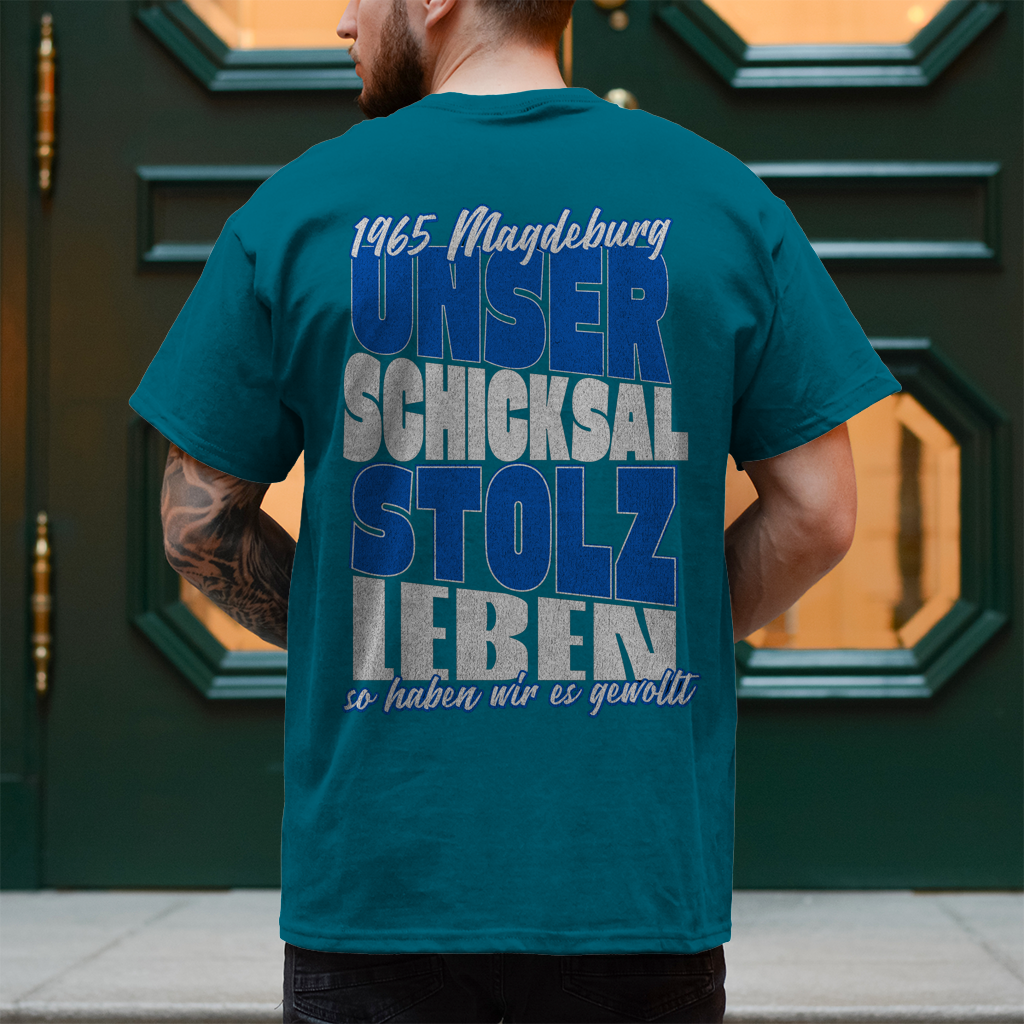 T-Shirt Stolz - Rückendruck