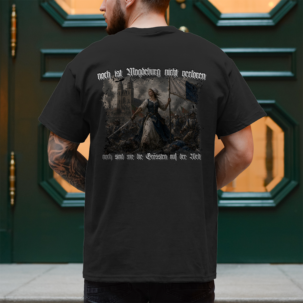 T-Shirt - nicht verloren - Rückendruck