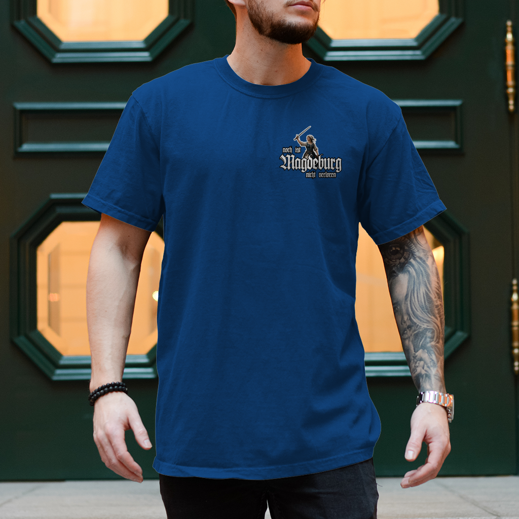 T-Shirt - nicht verloren - Rückendruck
