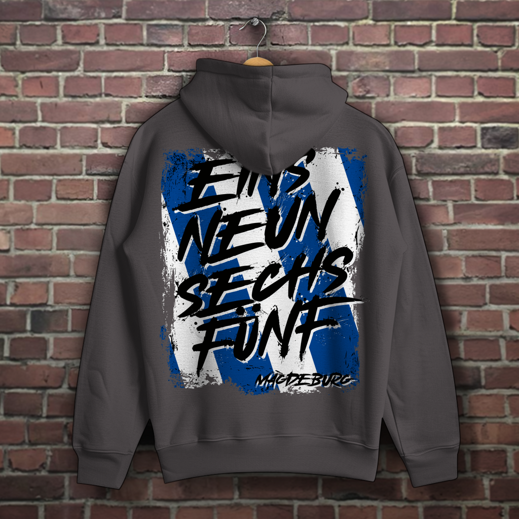 Hoodie Eins Neun - Rückendruck