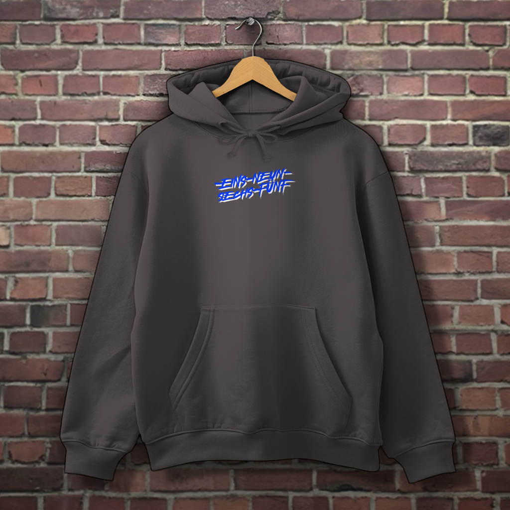 Hoodie Eins Neun - Rückendruck