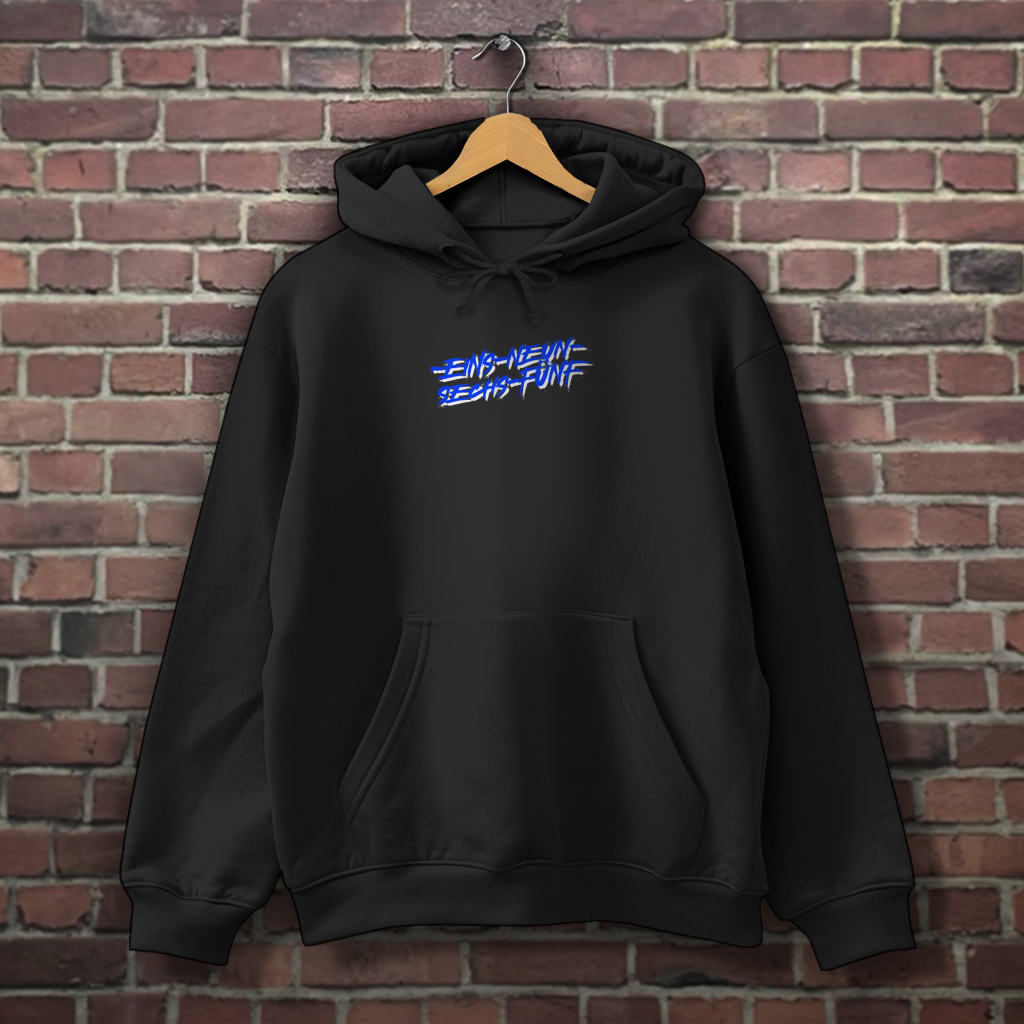 Hoodie Eins Neun - Rückendruck