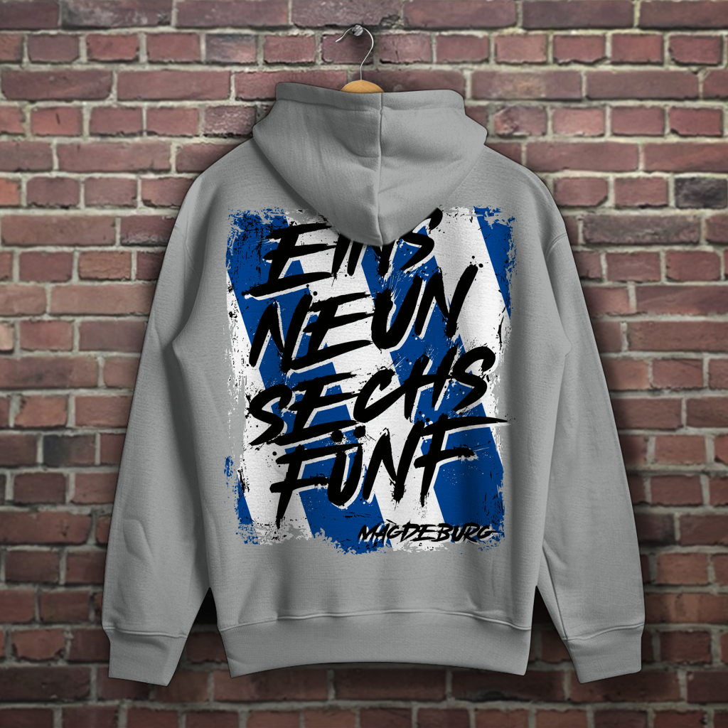 Hoodie Eins Neun - Rückendruck