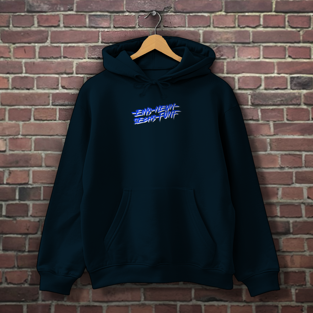 Hoodie Eins Neun - Rückendruck