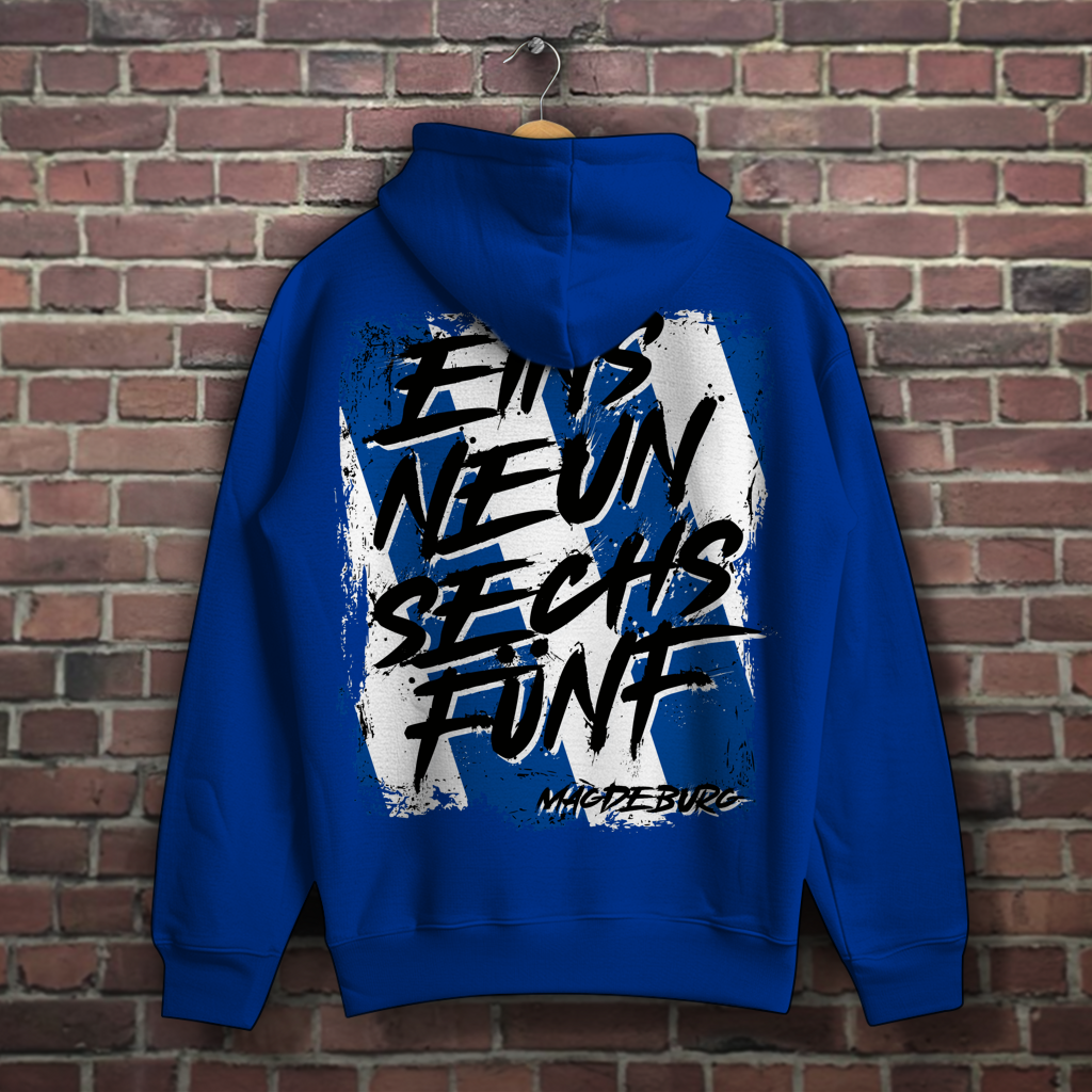 Hoodie Eins Neun - Rückendruck