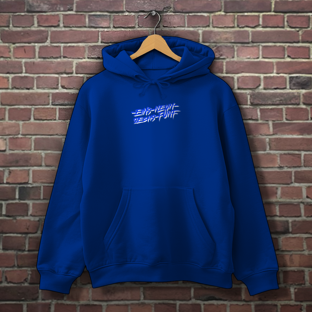 Hoodie Eins Neun - Rückendruck