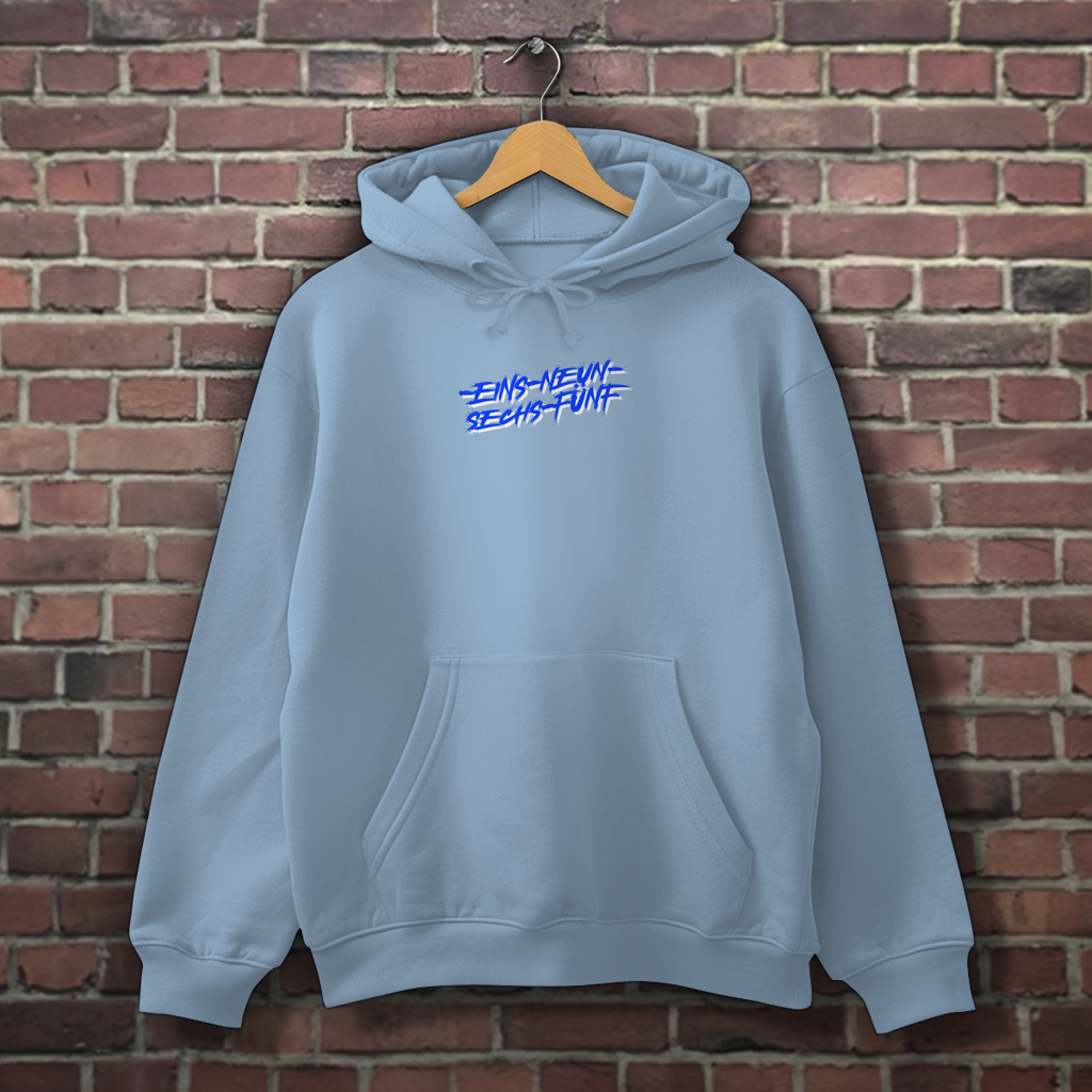 Hoodie Eins Neun - Rückendruck