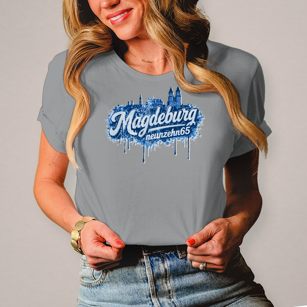 Damen T-Shirt Kleckse2