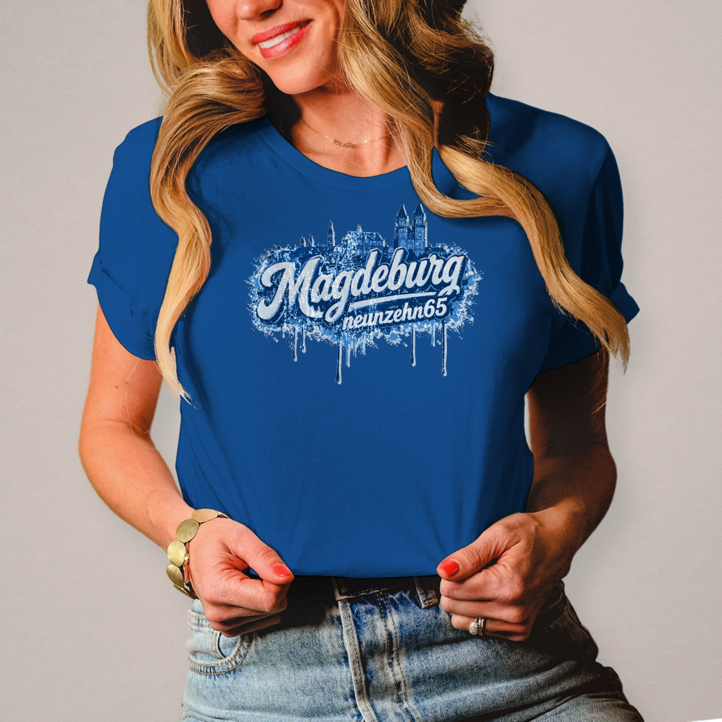Damen T-Shirt Kleckse2