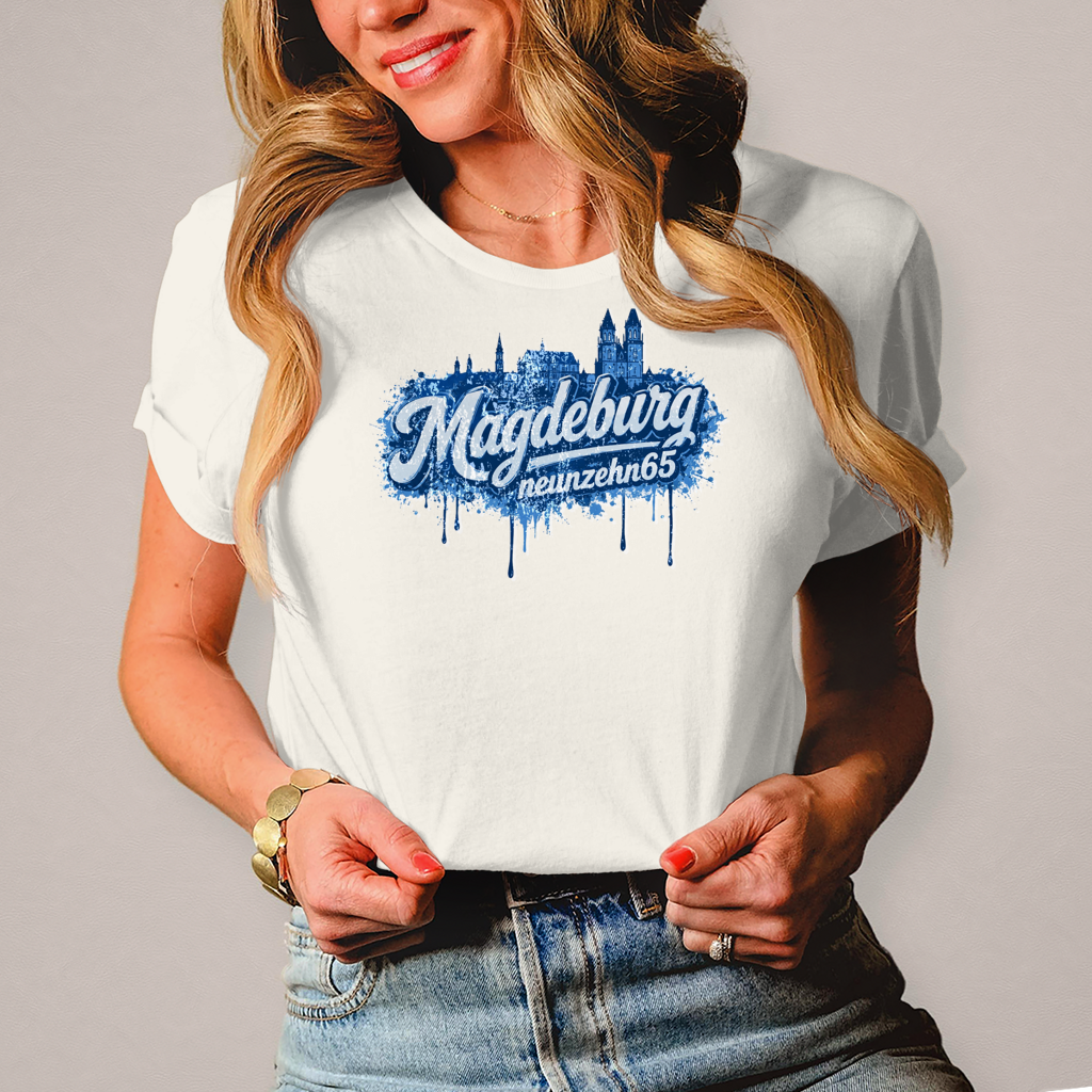 Damen T-Shirt Kleckse2