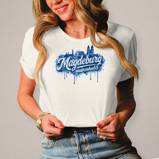 Damen T-Shirt Klecks2