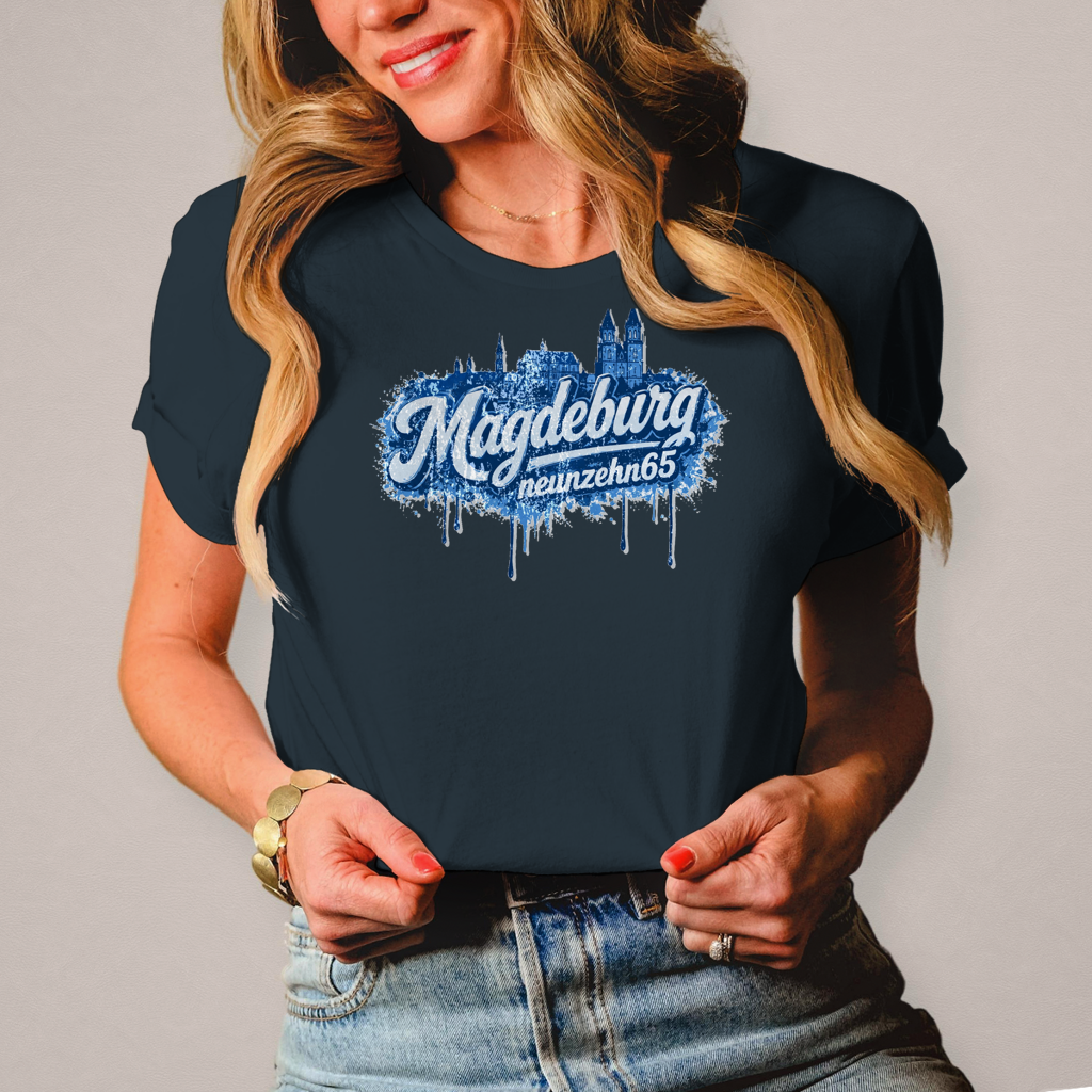 Damen T-Shirt Kleckse2