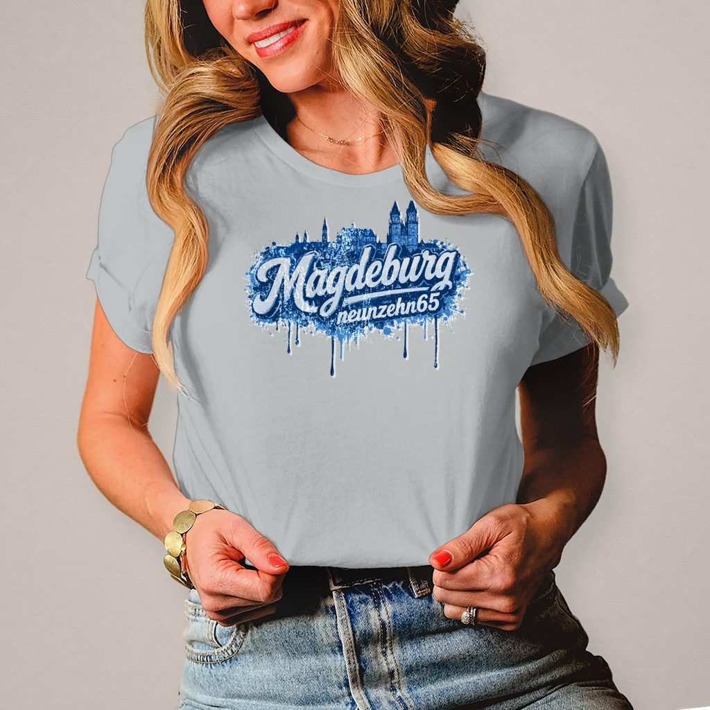Damen T-Shirt Kleckse2