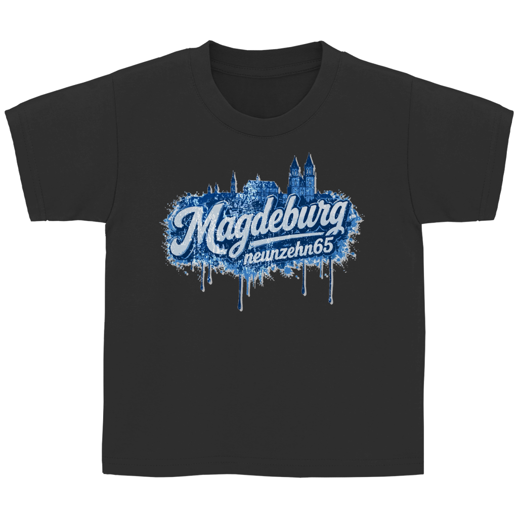 Kinder Basic T-Shirt Kleckse2