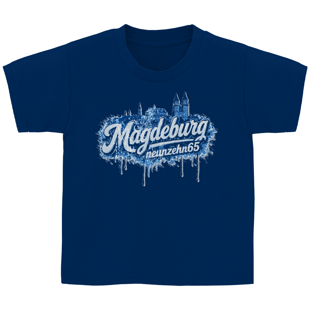 Kinder Basic T-Shirt Kleckse2