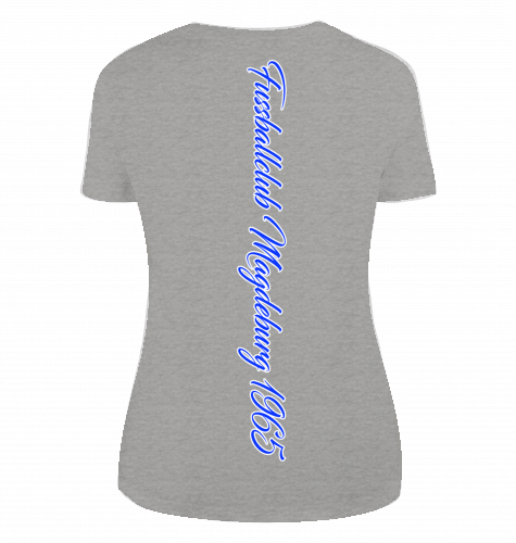 Fussballclub Ladies T - Shirt mit Rückendruck
