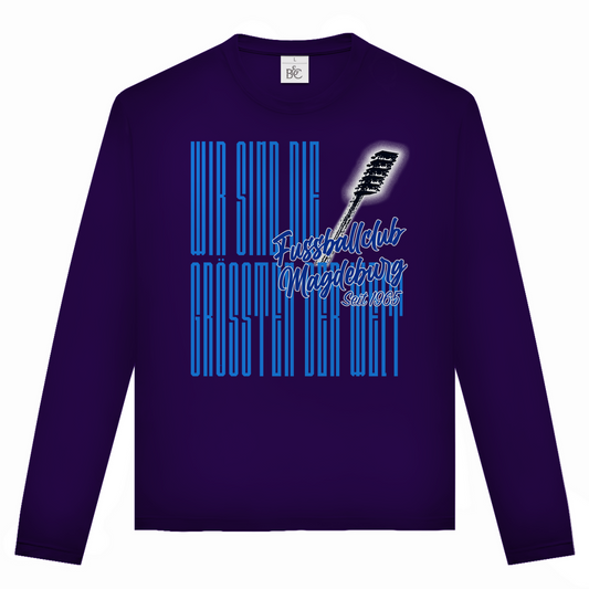 Unisex Langarmshirt Grössten