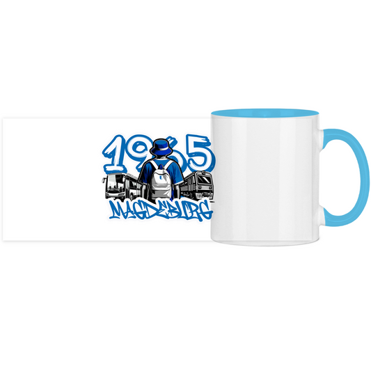Panorama Tasse zweifarbig Awayteam 2