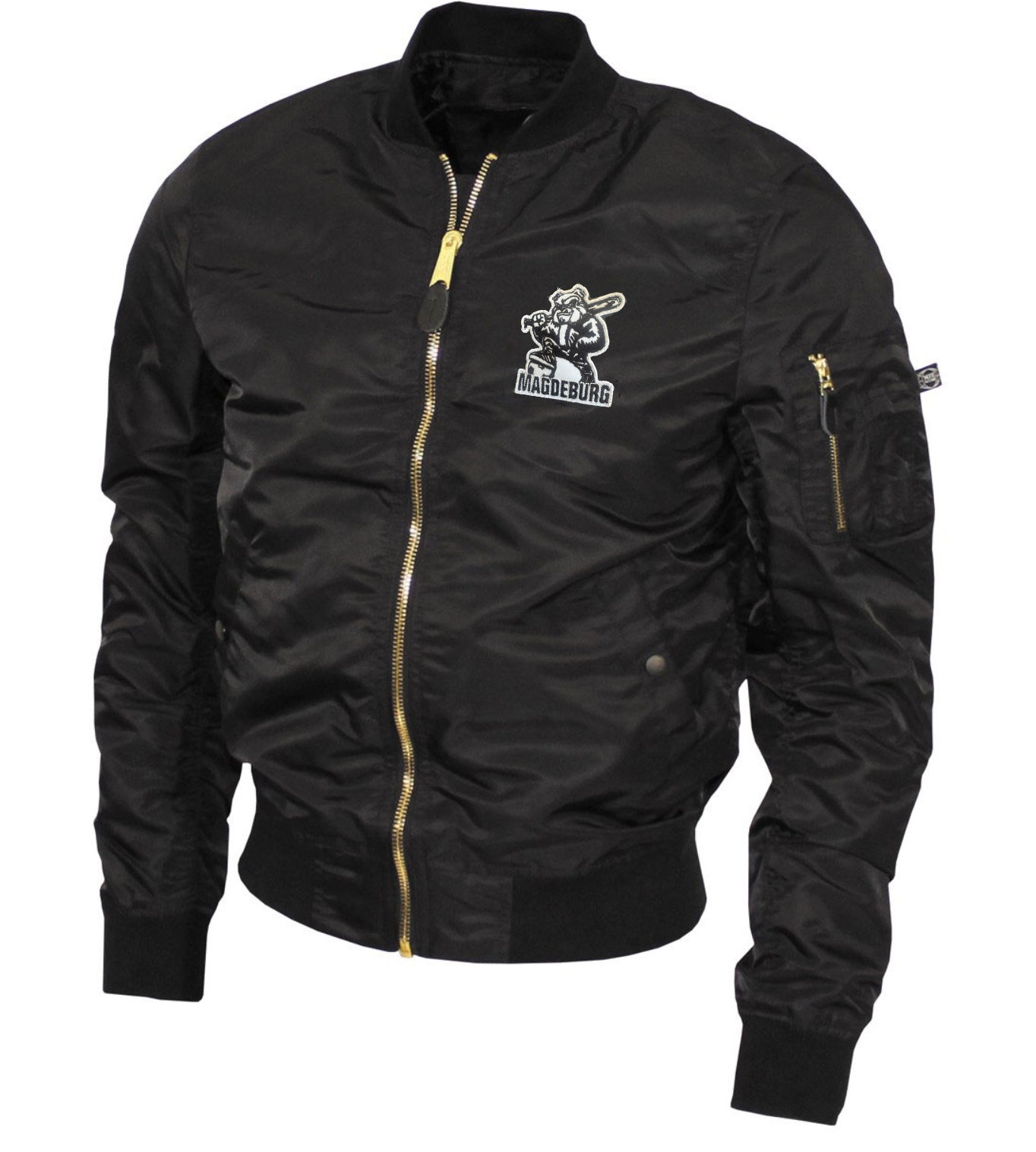 Bomberjacke Bulldog - Stick - ungefüttert