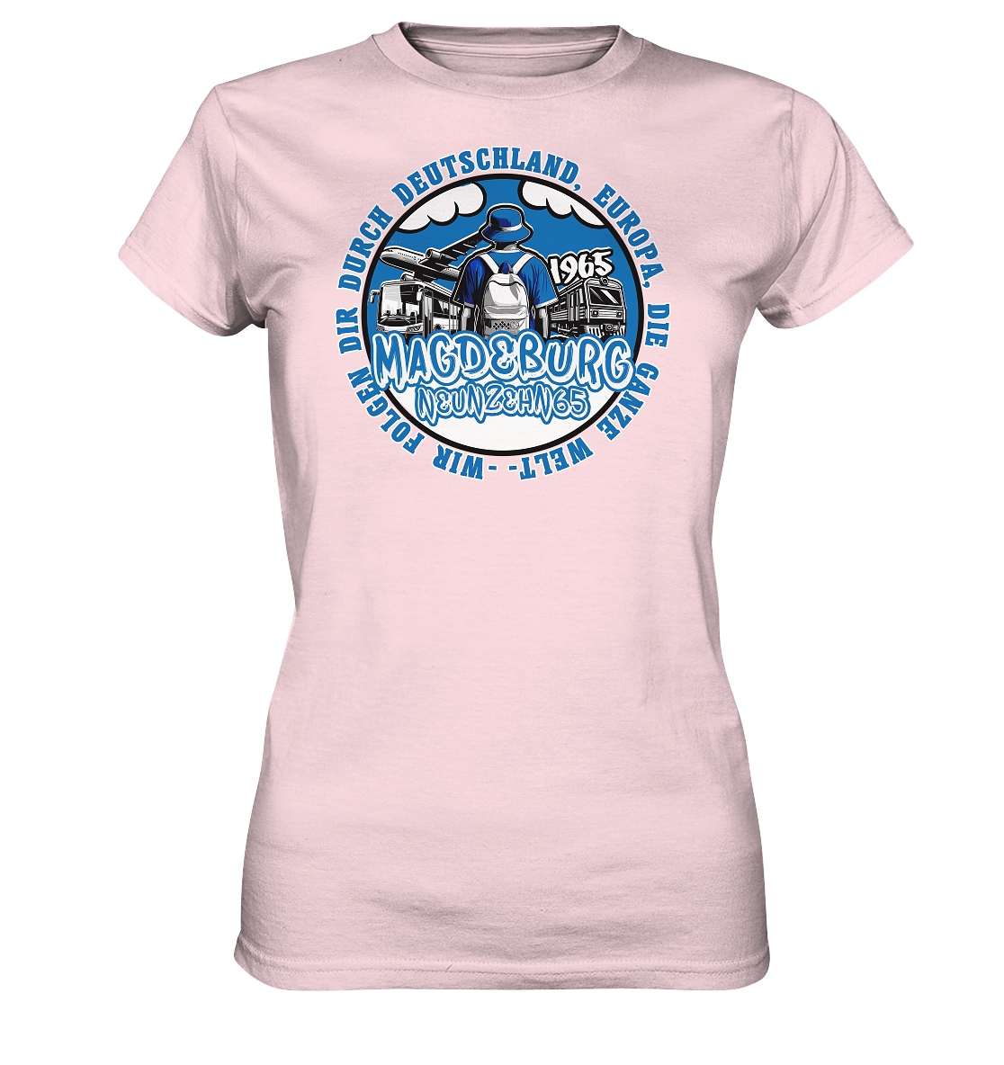 die ganze Welt - Ladies Premium Shirt