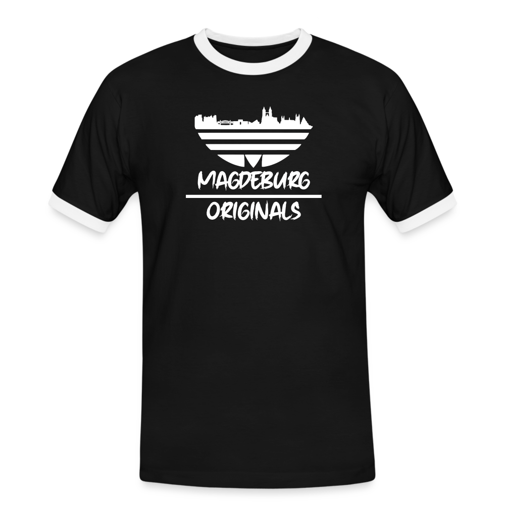 Magdeburg Originals - Kontras Shirt 2 - black/white
