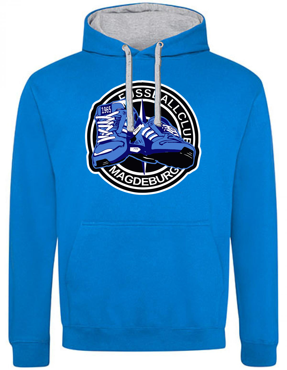 walk on - Hoodie - Kontrast