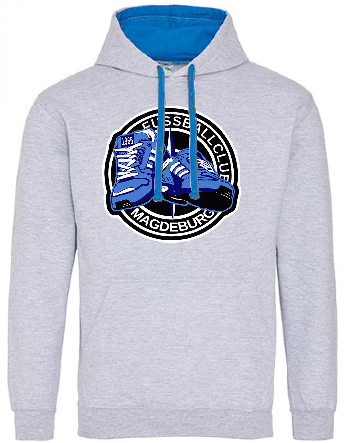 walk on - Hoodie - Kontrast