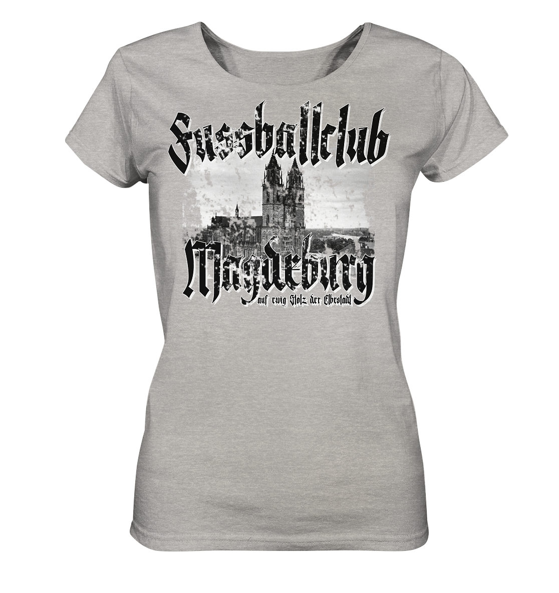 Elbestadt - vintage - Ladies Organic Shirt (meliert)