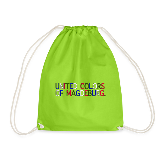 United - Turnbeutel - Neongrün