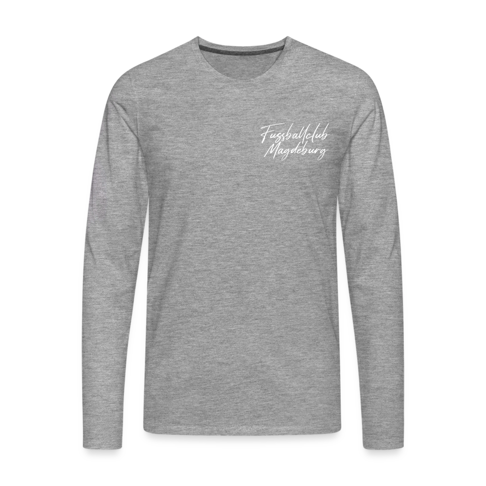 Fussballclub - Longsleeve Shirt - Grau meliert
