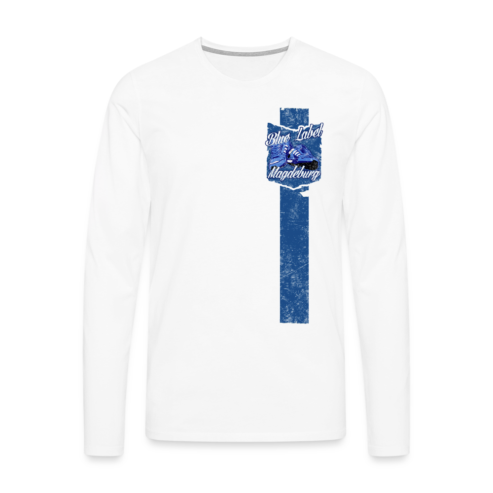 Blue Label - Longsleeve Shirt - weiß