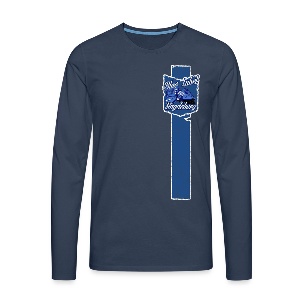 Blue Label - Longsleeve Shirt - Navy