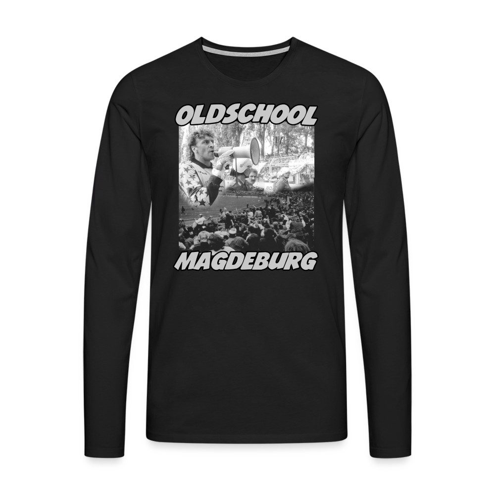 Oldschool 2 - Longsleeve Shirt - Schwarz